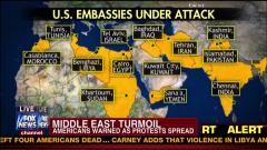 Multiple Embassies Under Attack 9-11-12