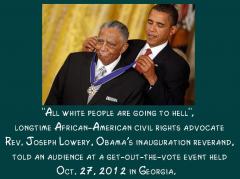 &quot;All White People Are Going To Hell&quot; Obama&#039;s Inauguration Reverend