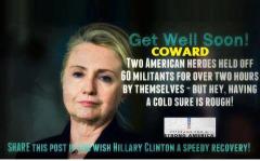 Hillary Clinton is a Coward