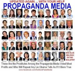 Leftwing Media Propaganda Whores