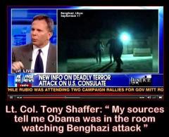 Lt Col Shaffer Sources Tell Me Obama Watched Benghazi Attack