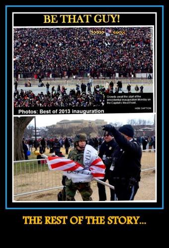 The Rest Of The Story About the Upside Down Flag at the Inauguration
