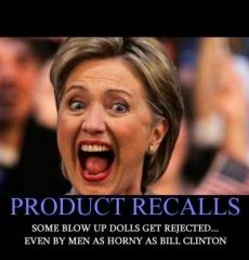 Hillary Clinton Blow Up Doll