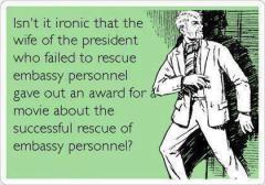 Isn&#039;t it Ironic What Michell Obama Gave an Award For?