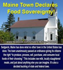 Main Town Passes Food Sovereignity Law Giving Citizens Food Rights