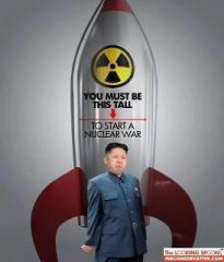 Sorry, Kim Jong Un, You must be at least  this tall to start a nuclear war