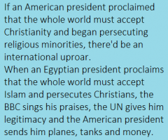 If the American President Proclaimed What the Egyptian President Proclaims What Would Happen?