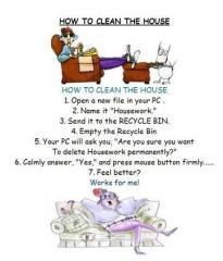 How to Clean the House