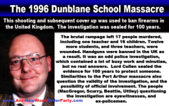 Dunblane Massacre Used To Take Away Guns Case Sealed for 100 Years