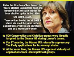 IRS Targeting Record Under Lois Lerner