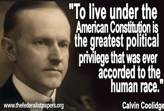 The Greatest Priviledge is Living Under the US Constitution