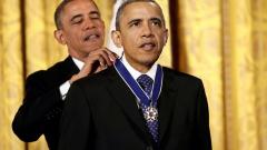 Obama gives himself a medal