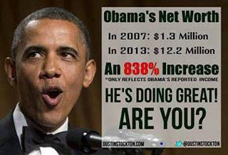 Obamas Net Worth - He is doing great - Are you