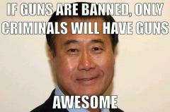 If Guns are Banned Only Criminals Will Have Guns - AWESOME - Senator Yee