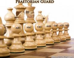 Mainstream Media is Obamas Praetorian Guard - For the Libs - that means palace guard.