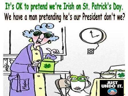 Irene - Why it is ok to pretend you are Irish on St Pattys Day
