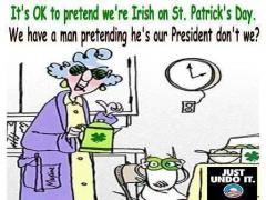 Irene - Why it is ok to pretend you are Irish on St Pattys Day
