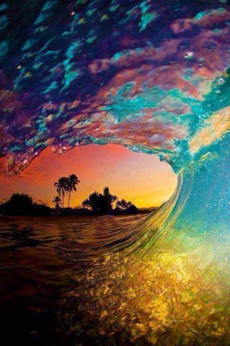 Clark Little Sunset Wave AWESOME