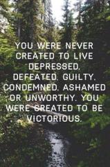 You were made to be victorious