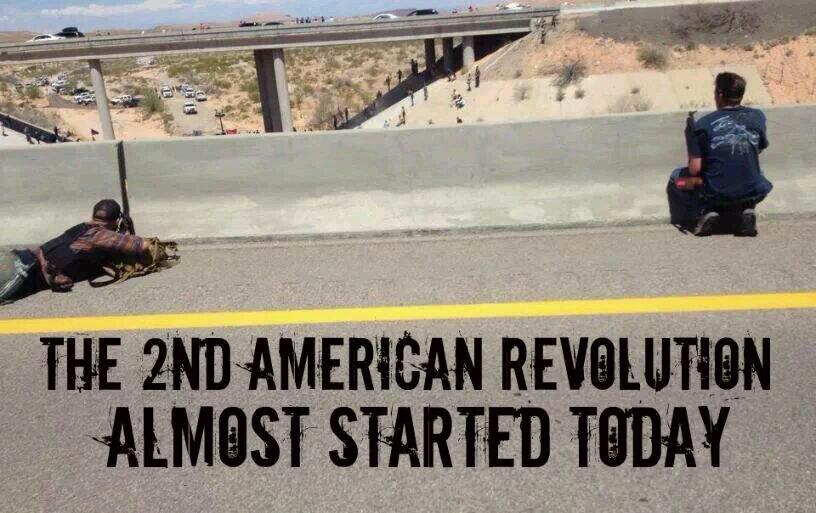 The Second American Revolution Almost Started Today at the Bundy Ranch #BundyRanch