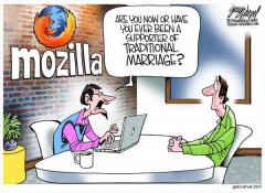Job Interview at Mozilla - Have you ever supported traditional marriage