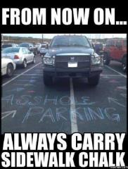 why you should always carry sidewalk chalk