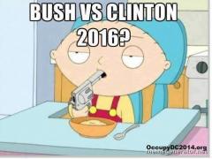 Bush VS Clinton 2016