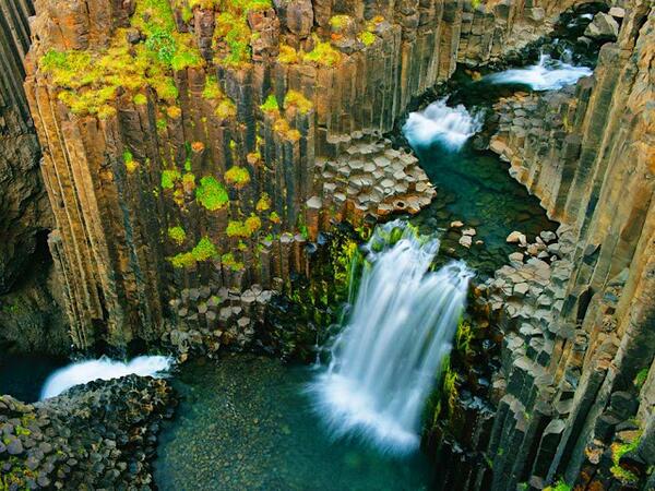 Litlanesfoss Waterfall Iceland