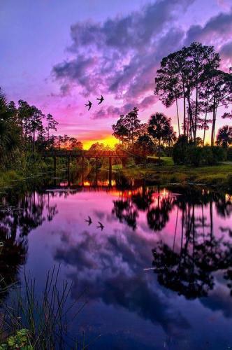 Sunset in Jupiter Florida
