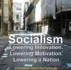 Socialism lowering innovation motivation a whole nation
