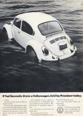 Ted Kennedy Volkswagen Ad from the 70s
