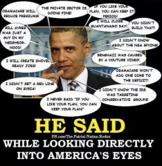Obama Lies Lies and More Lies