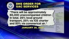 DHS Order for UAC Services to accomany illegal children posted January 2014