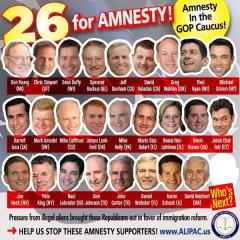 26 Republicans for amnesty