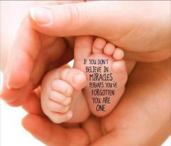 If you do not believe in miracles perhaps you have forgotten that you are one