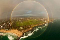 360 Degree Rainbow From An Airplane