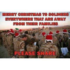 Merry Christmas to ALL of our soldiers