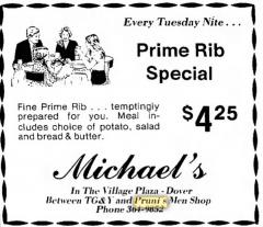 Prime Rib Special - 1977, The Daily Observer Dover OH