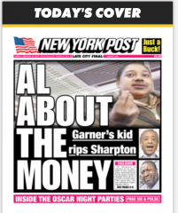 Garners Daughter Rips Sharpton He is All About the Money
