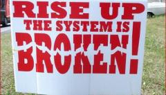 Rise up the system is broken