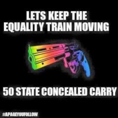 Lets keep the equality train moving 50 state concealed carry