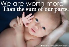 We are worth more than the sum of our parts
