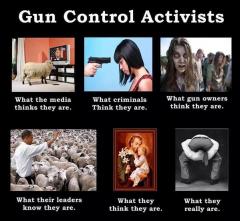 Gun control activists