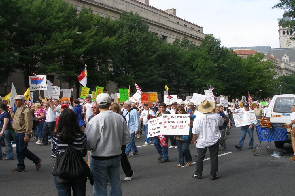 Marching to the Capitol in DC 9-9-08