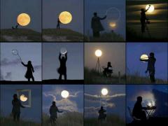 Beautiful moon pictures