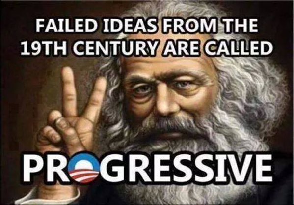 Failed ideas from the 19th century are called progressive