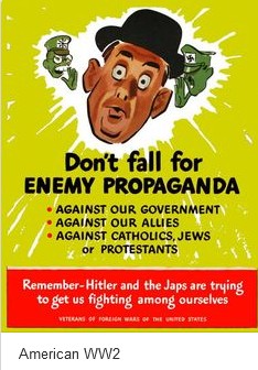 Dont fall for enemy propaganda