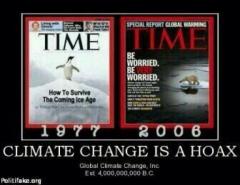 Ice Age or Global Warming Climate Change is a Hoax