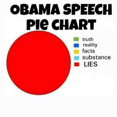 Obama Speech Pie Chart