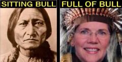 Sitting Bull VS Elisabeth Warren Full of Bull